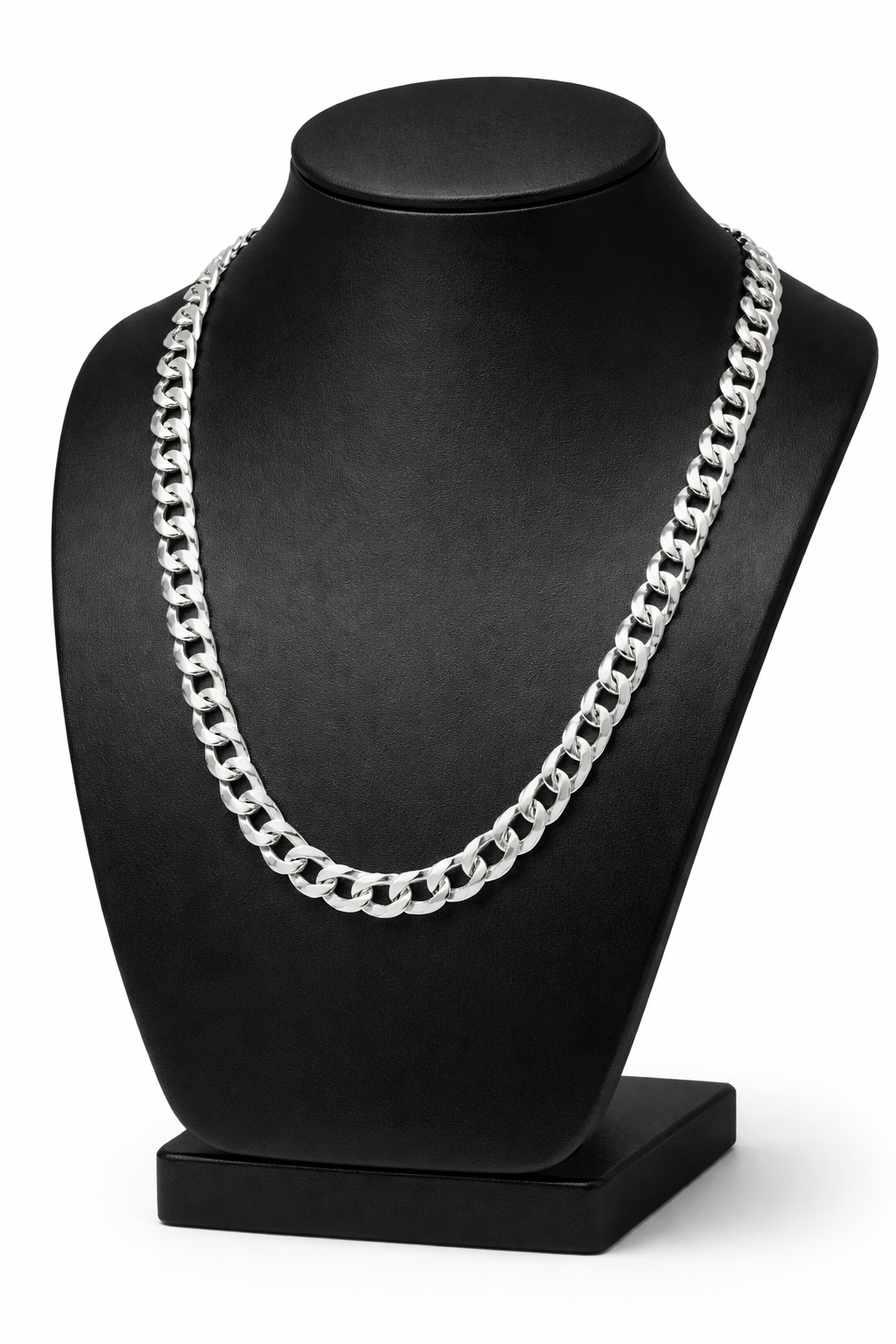 שרשרת כסף מלא 925 לגבר  - רוחב 7 מ"מ , אורך 60 ס"מ